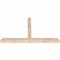 Ekena Millwork Portland Smooth Timber Gable Bracket, Douglas Fir, 60"W x 35"H x 3 1/2"D x 3 1/2"F, 14/12 Pitch GBW060X35X0404POR00SDF - alternate 4